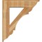 Ekena Millwork Olympic Traditional Rough Sawn Bracket, Western Red Cedar, 6"W x 32"D x 36"H BKT06X32X36OLY01RWR - alternate 3